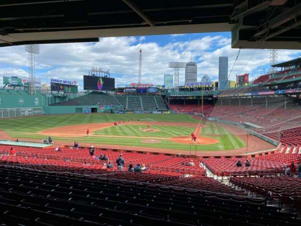 Fenway Park, section: Field Box 24, row: 10, seat: 6