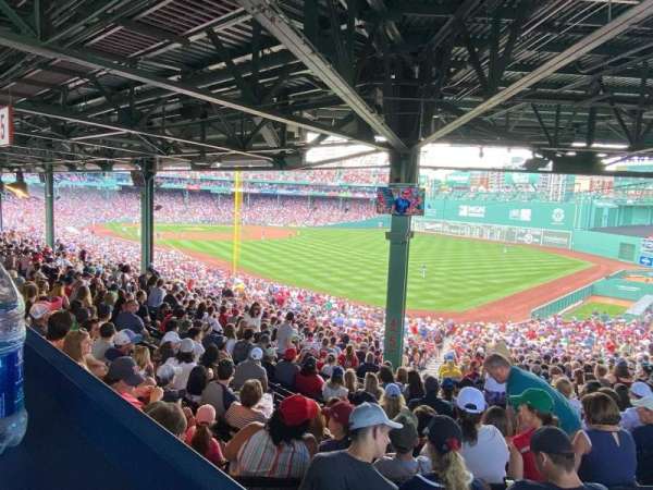 Fenway Park, section: Right Field Cantina 5, row: 15, seat: 2
