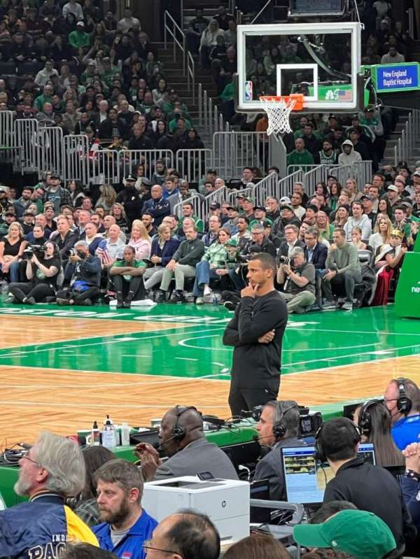 TD Garden, section: 2, row: 7, seat: 13