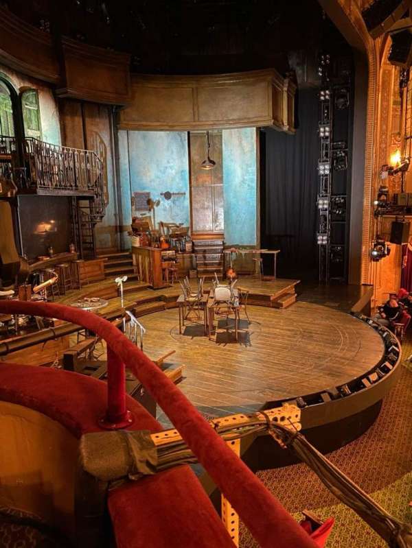 Walter Kerr Theatre, section: Box L, row: 1, seat: 3