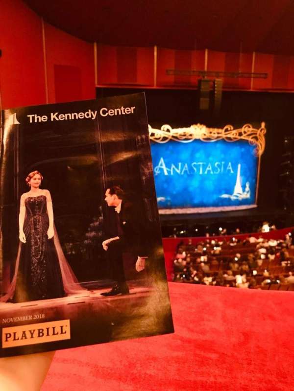 The Kennedy Center Opera House, section: Tier 1 LC, row: A, seat: 121