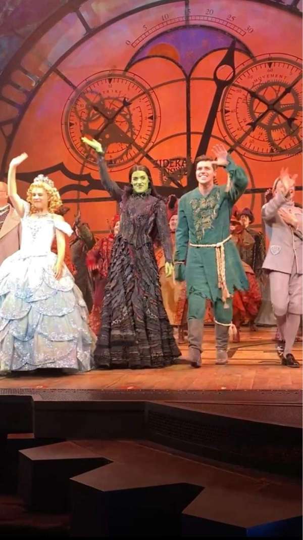 Gershwin Theatre, section: Orchestra C, row: CC, seat: 113