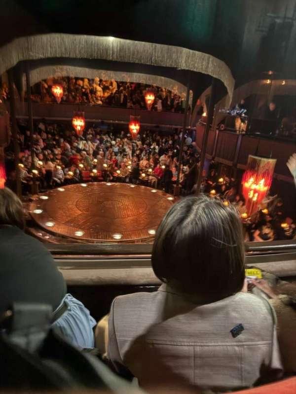August Wilson Theatre, section: Kit Kat Klub Mezzanine 4, row: B, seat: 217