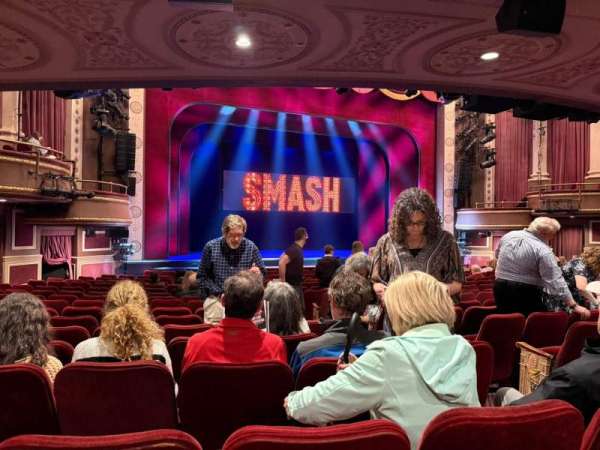 Imperial Theatre, section: Orchestra L, row: Q, seat: 7