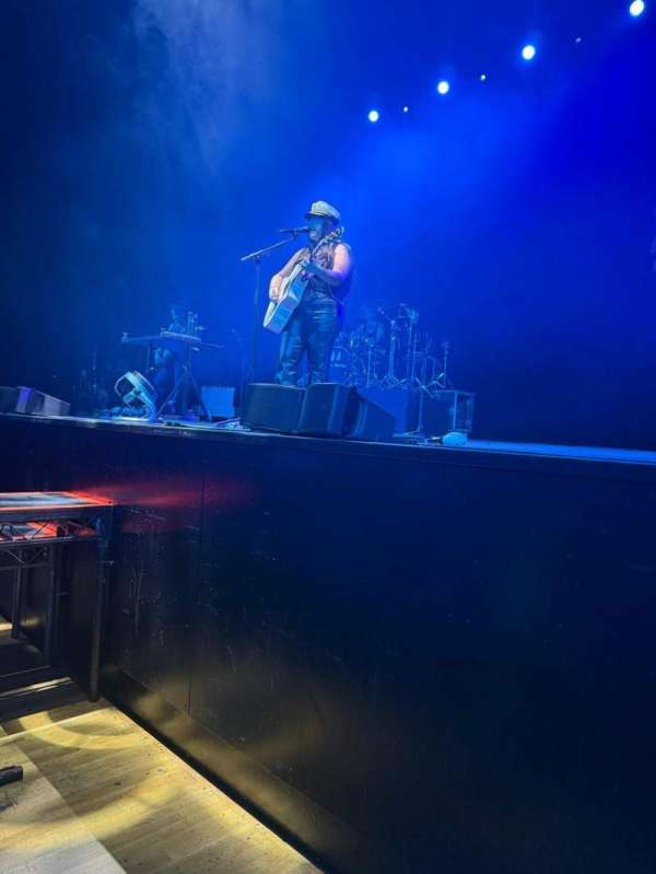The Wiltern, section: Floor GA, row: PIT, seat: barricade (right)
