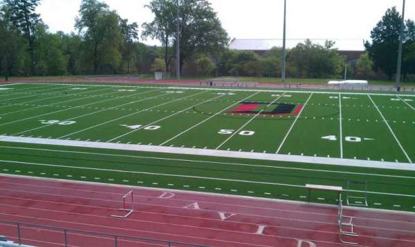 Richardson Stadium, section: 105, row: 18, seat: 10