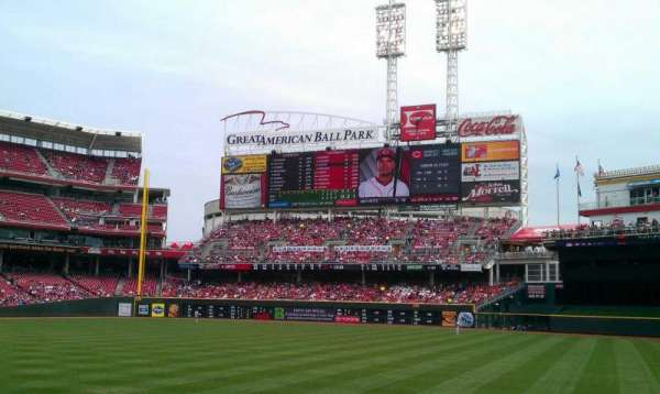 Great American Ball Park, section: 136, row: P, seat: 13