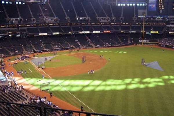 Chase Field, section: 301, row: 5, seat: 11