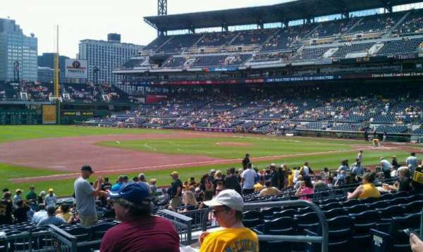 PNC Park, section: 127, row: H, seat: 5