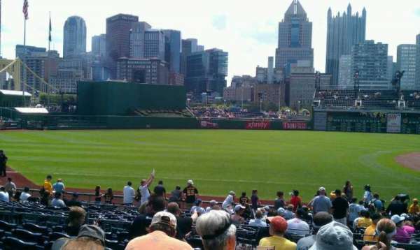 PNC Park, section: 127, row: H, seat: 5