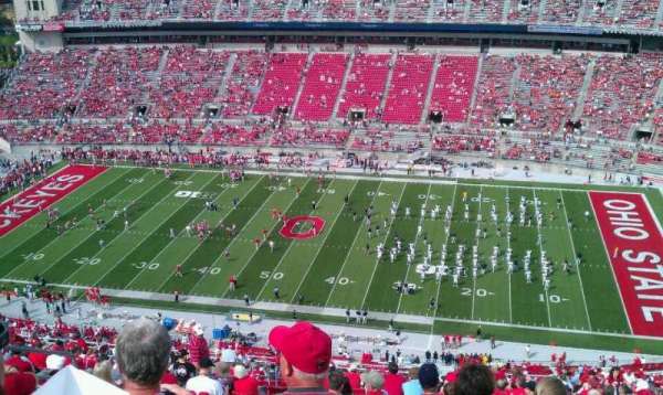 Ohio Stadium, section: 18C, row: 41, seat: 31