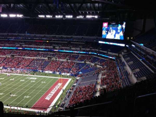 Lucas Oil Stadium, section: 634, row: 16, seat: 2