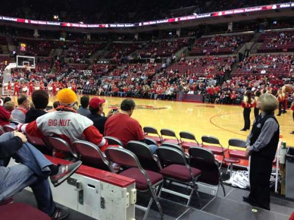Value City Arena, section: 104, row: E, seat: 21