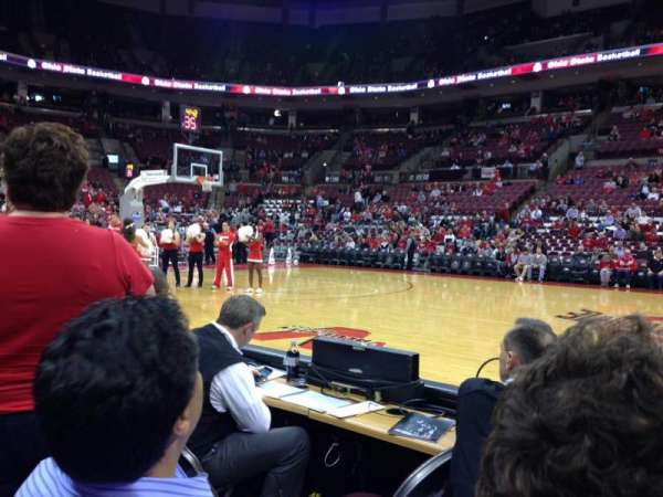 Value City Arena, section: 105, row: B, seat: 19