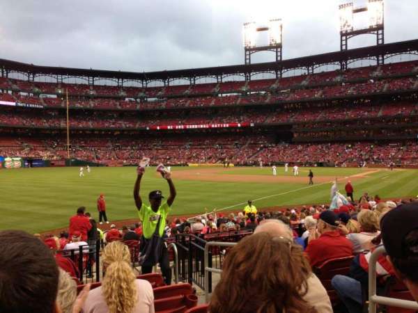 Busch Stadium, section: 166, row: 9, seat: 3