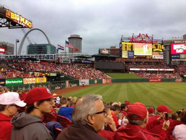 Busch Stadium, section: 166, row: 9, seat: 3