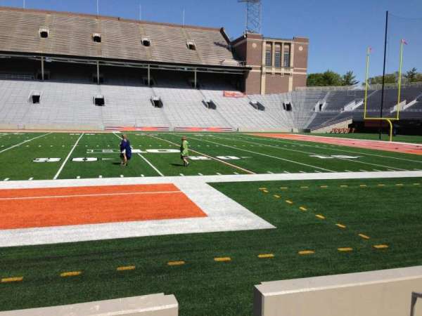 Gies Memorial Stadium, section: 126, row: 6, seat: 2