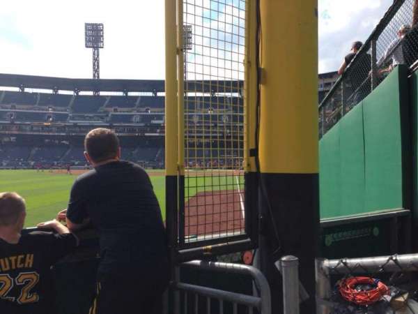PNC Park, section: 133, row: C, seat: 1