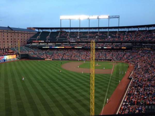 Oriole Park at Camden Yards, section: 378, row: 1, seat: 18