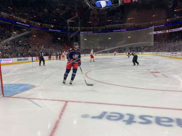Nationwide Arena, section: 119, row: A, seat: 10