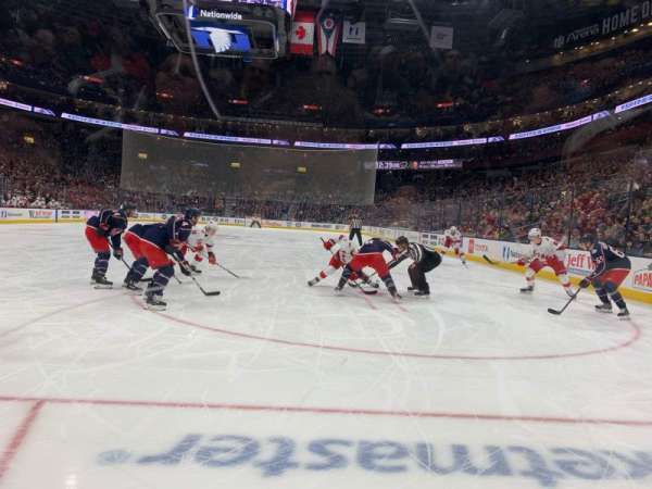 Nationwide Arena, section: 119, row: A, seat: 10
