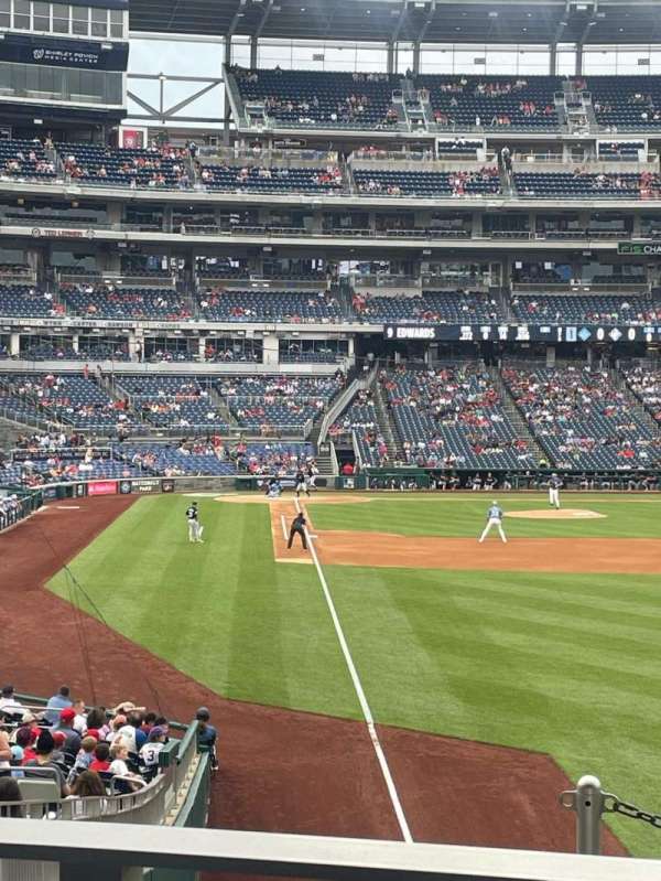 Nationals Park, section: 137, row: HH, seat: 1