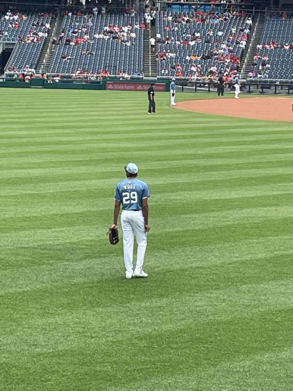 Nationals Park, section: 105