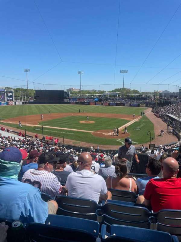 George M. Steinbrenner Field, section: 213, row: J