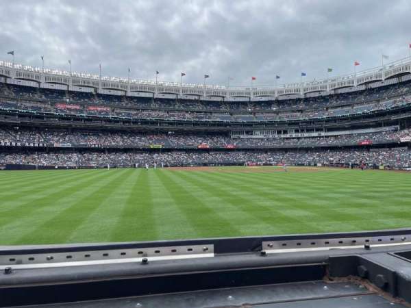 Yankee Stadium, section: 136, row: 1, seat: 23