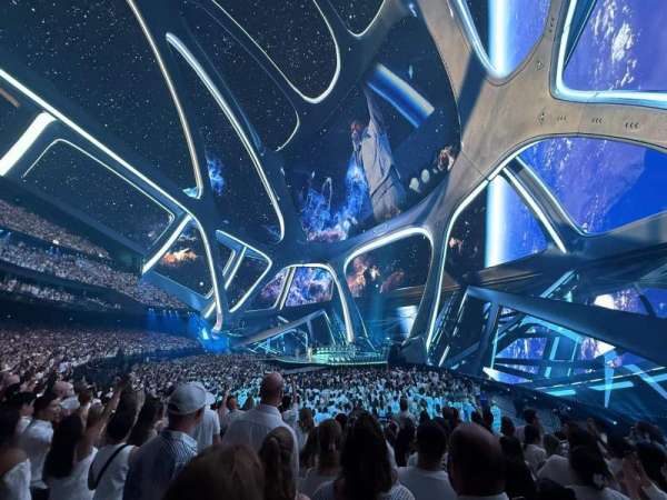 The Sphere, Vegas, section: 110, row: 21, seat: 5