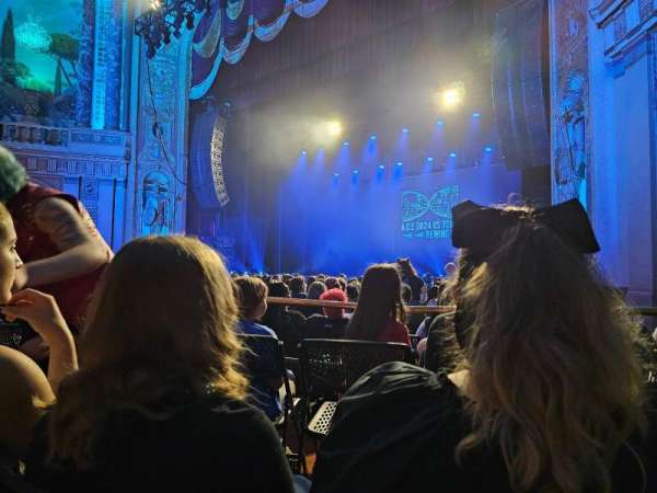 The Fillmore Detroit, section: Main Floor BR, row: C, seat: 3