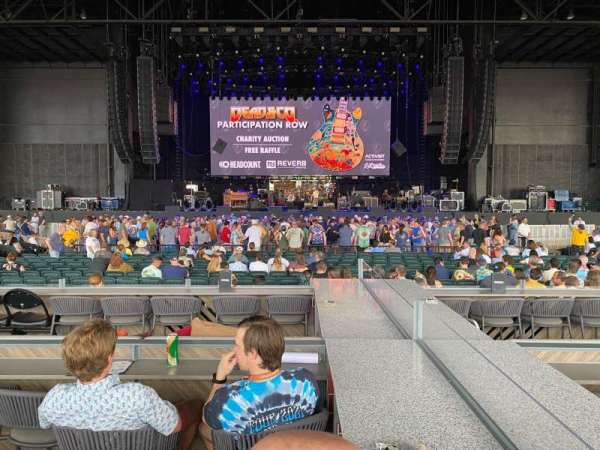 Dos Equis Pavilion, section: Box 12, seat: Center