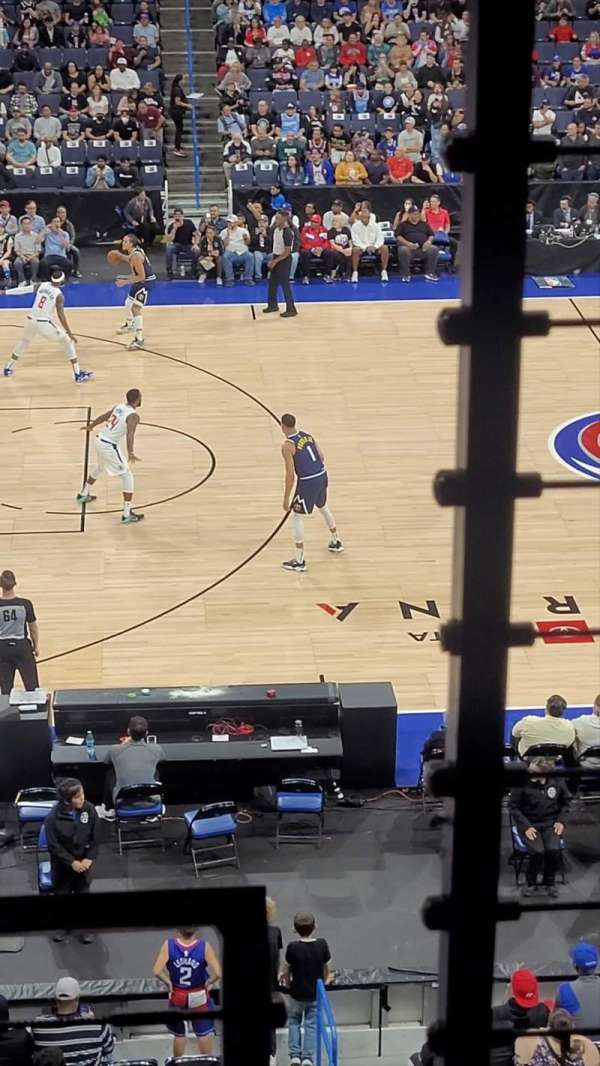 Toyota Arena, section: 217, row: B, seat: 2