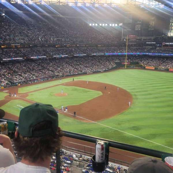 Chase Field, section: 306, row: 2, seat: 5