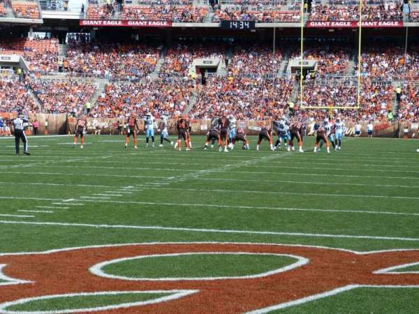 Huntington Bank Field, section: 148, row: A, seat: 7