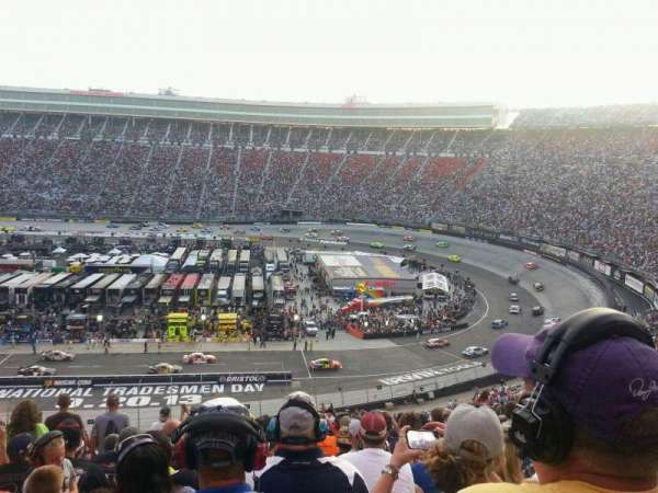 Bristol Motor Speedway, section: Pearson L, row: 45, seat: 12