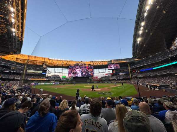 American Family Field, section: 118, row: 9, seat: 12