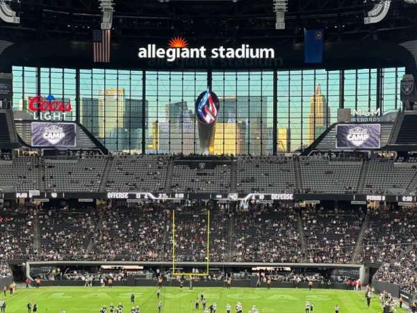Allegiant Stadium, section: 224, row: 17, seat: 21