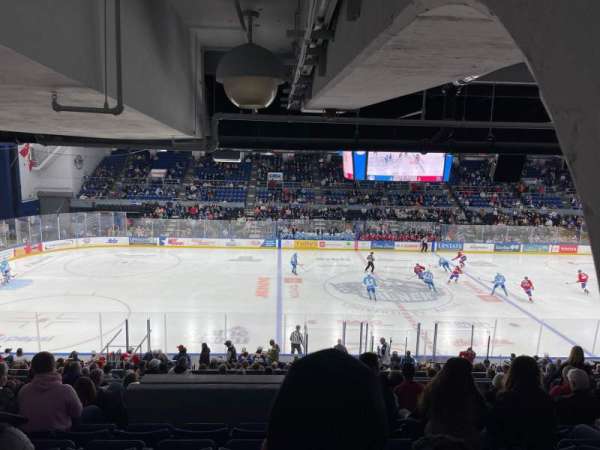 Upstate Medical University Arena, section: 222, row: M, seat: 9