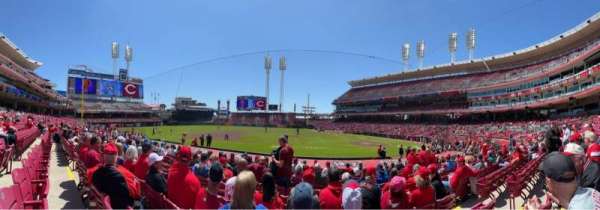 Great American Ball Park, section: 117, row: P, seat: 5