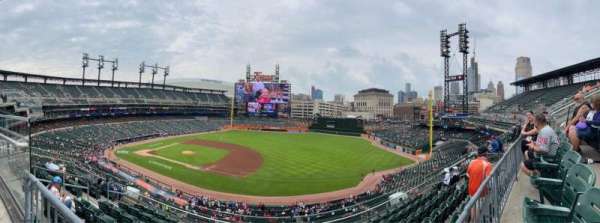 Comerica Park, section: 218, row: 1, seat: 19