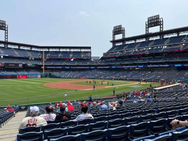 Citizens Bank Park, section: 135, row: 29, seat: 18