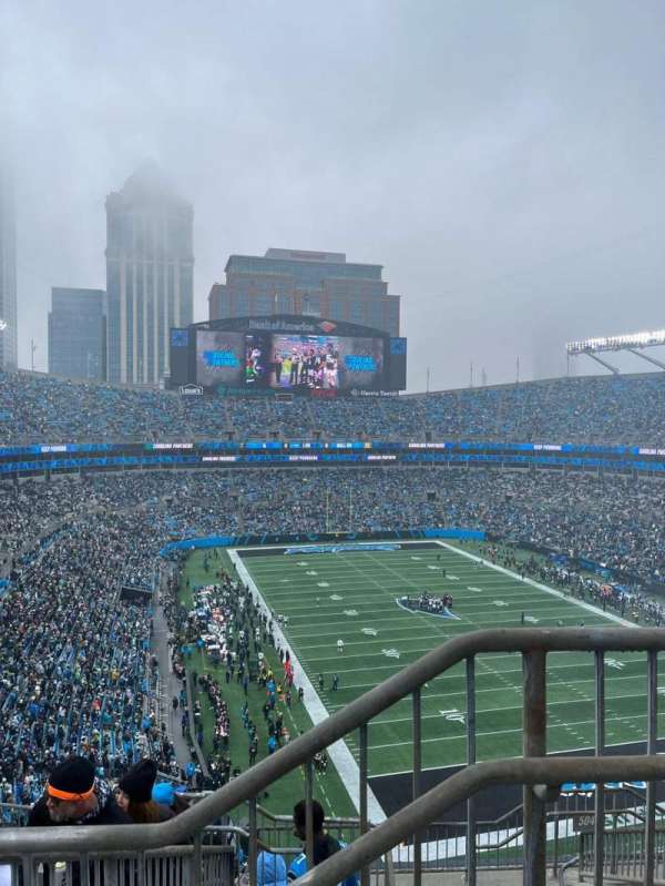 Bank of America Stadium, section: 505, row: 5, seat: 1
