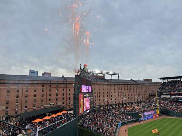 Oriole Park at Camden Yards, section: 388, row: 2, seat: 18