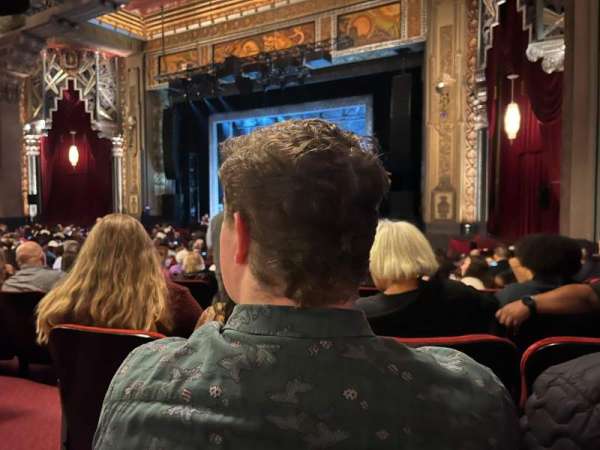 Hollywood Pantages Theatre, section: Orchestra R, row: PP, seat: 6