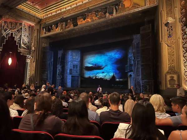 Hollywood Pantages Theatre, section: Orchestra RC, row: S, seat: 214