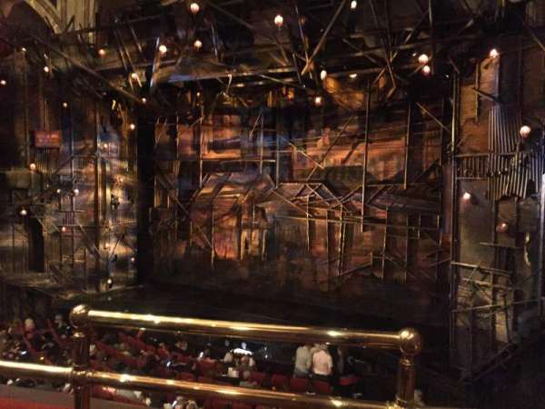 Broadway Theatre - 53rd Street, section: Front Mezzanine R, row: B, seat: 1