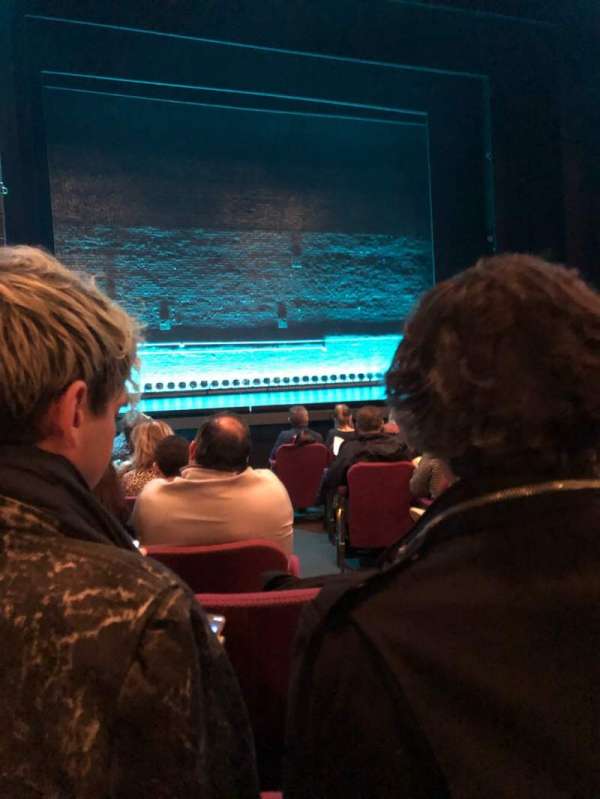 Broadhurst Theatre, section: Orchestra L, row: J, seat: 3