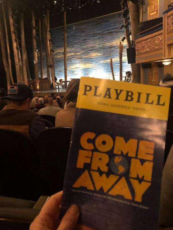 Gerald Schoenfeld Theatre, section: Orchestra R, row: M, seat: 16