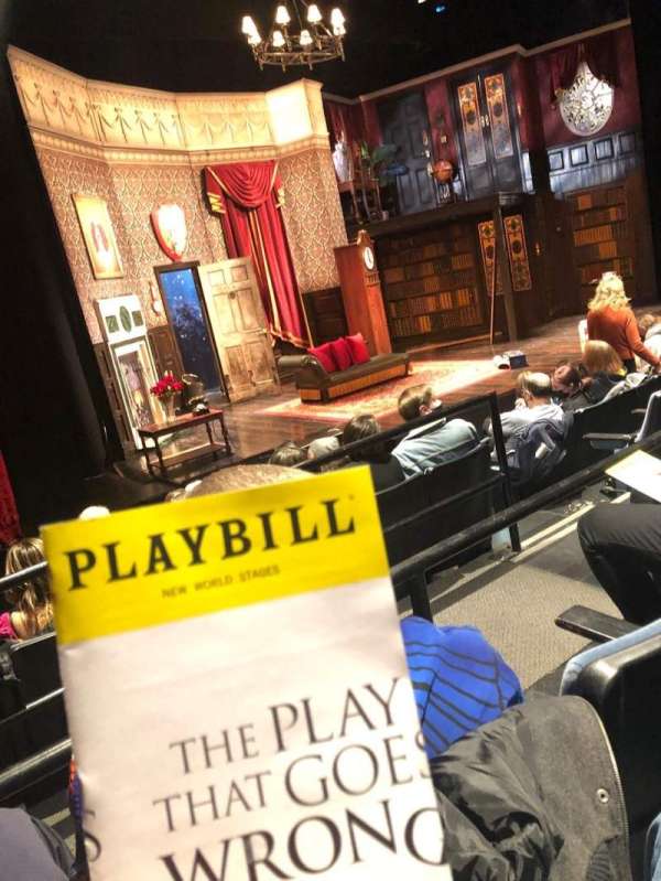 New World Stages - Stage 4, section: Orchestra L, row: G, seat: 11